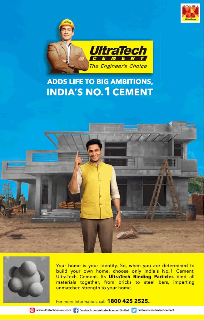 UltraTech Cement - Premium quality cement bags in stock